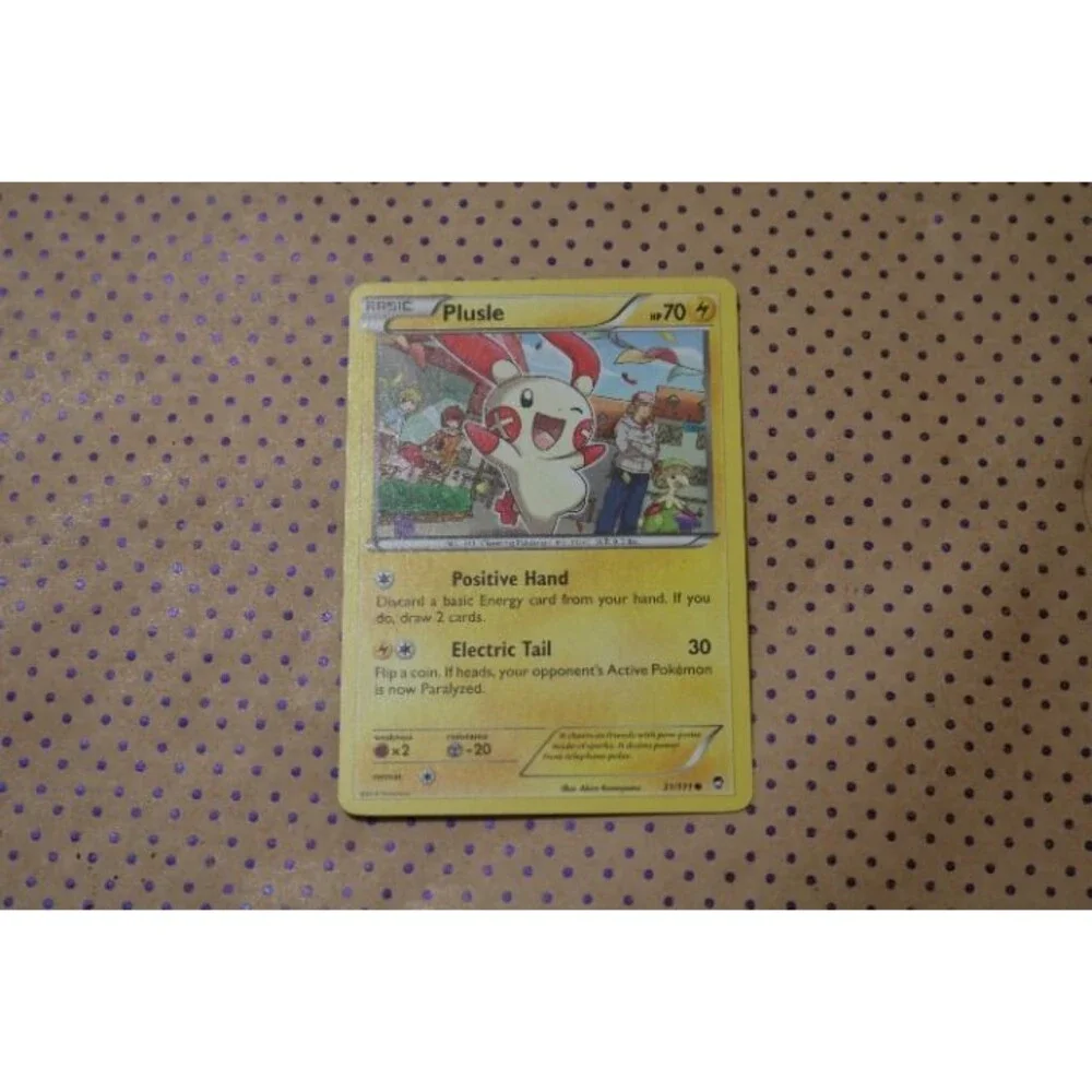 Plusle 31/111 Pokemon Card (2014)